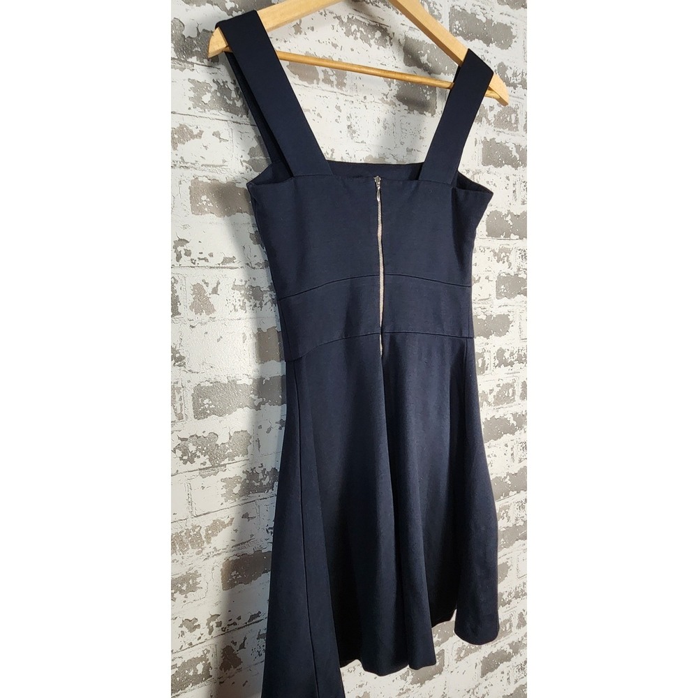 Banana Republic A-Line Dress Size 4 Navy Milly Collection Mini Sleeveless Career - Picture 11 of 16